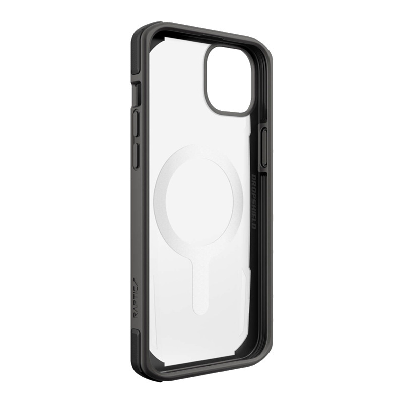 X-Doria Raptic Secure MagSafe dėklas, skirtas Apple iPhone 14 Plus / 15 Plus, juodas