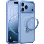 TORRAS Ostand Q3 Spin dėklas, skirtas Apple iPhone 18 Pro Max / 17 Pro Max, MagSafe, mėlynas