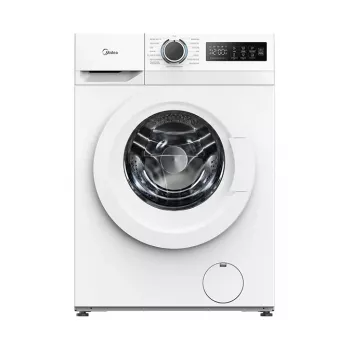 Midea MF110W70B/W-PL Slim skalbimo mašina, 7 kg, balta/juoda