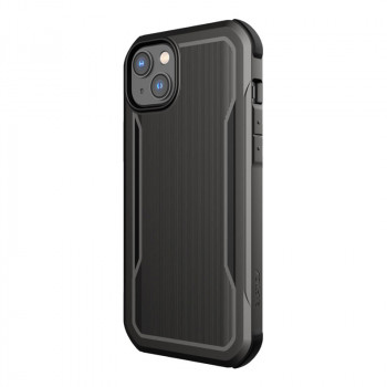 X-Doria Raptic Fort MagSafe dėklas, skirtas Apple iPhone 14 Plus / 15 Plus, juodas