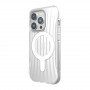 X-Doria Raptic Clutch MagSafe dėklas, skirtas Apple iPhone 14 Pro, permatomas