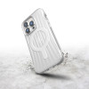 X-Doria Raptic Clutch MagSafe dėklas, skirtas Apple iPhone 14 Pro, permatomas