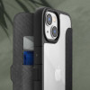 X-Doria Raptic Urban Folio dėklas, skirtas Apple iPhone 14 Plus / 15 Plus, juodas