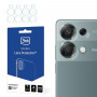 3MK Lens Protection fotoaparato objektyvo apsauga, skirta Xiaomi Redmi Note 13 Pro 4G / LTE / 14S (4 vnt.)
