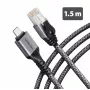 Goobay AXAGON ADE-CM15 USB-C Gigabit Ethernet adapteris su integruotu 1,5 m CAT6 kabeliu, RJ-45