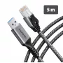 Goobay AXAGON ADE-AM50 USB-A Gigabit Ethernet adapteris su integruotu 5 m CAT6 kabeliu, RJ-45