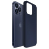 3MK silikoninis dėklas, skirtas Apple iPhone 16 Pro Max, tamsiai mėlynas