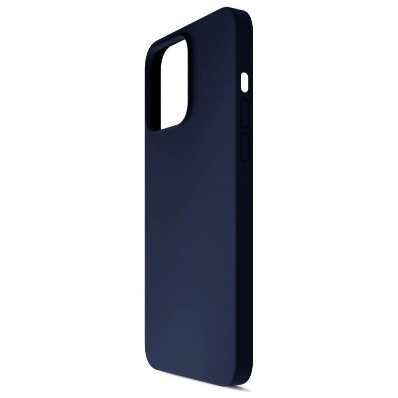 3MK silikoninis dėklas, skirtas Apple iPhone 16 Pro Max, tamsiai mėlynas