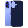 3MK Silicone Case, skirta Apple iPhone 16 Plus, tamsiai mėlyna