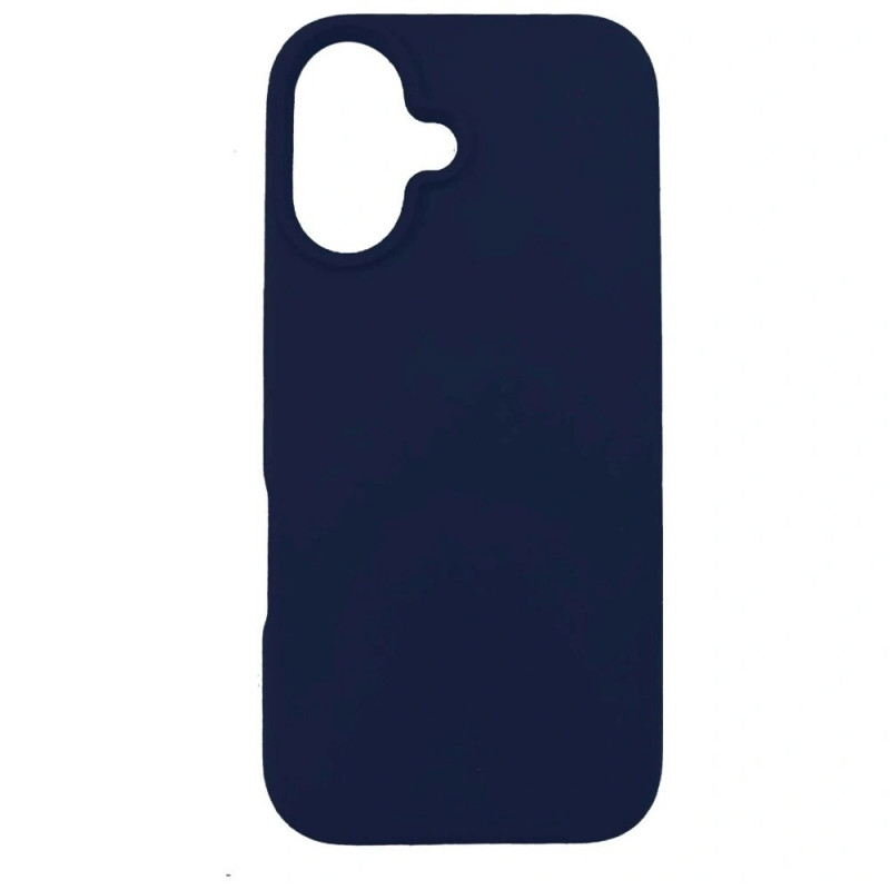 3MK Silicone Case, skirta Apple iPhone 16 Plus, tamsiai mėlyna