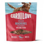 Carnilove traškūs skumbrės su avietėmis šunų skanėstas, 200 g