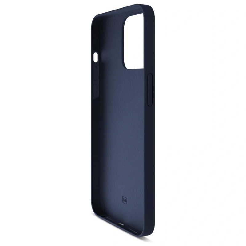 3MK silikoninis dėklas, skirtas Apple iPhone 16 Pro, tamsiai mėlynas