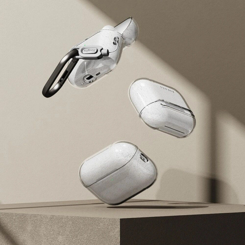 Ringke Air dėklas Apple AirPods Pro 3, blizgus permatomas