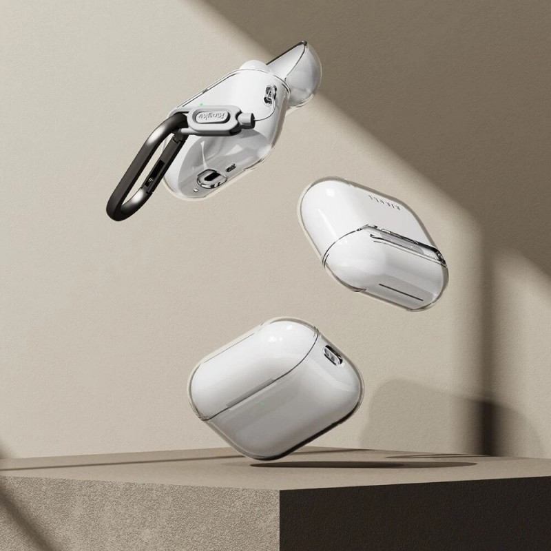 Ringke Air dėklas, skirtas Apple AirPods Pro 3, permatomas