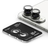 Ringke fotoaparato rėmelio apsauga, skirta Samsung Galaxy S25 Edge, juoda
