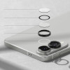 Ringke fotoaparato rėmelio apsauga, skirta Samsung Galaxy S25 Edge, juoda