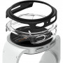 Ringke Slim RGK11818 dėklas, skirtas Samsung Galaxy Watch 8 / 9 40 mm, permatomas ir matinis juodas (2 vnt.)