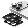 Ringke fotoaparato rėmelio apsauga, skirta Apple iPhone 17 Pro / 17 Pro Max, juoda (2 vnt.)