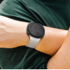 Ringke Slim RGK11819 dėklas skirtas Samsung Galaxy Watch 8 / 9 44 mm, permatomas ir matinis juodas (2 vnt.)