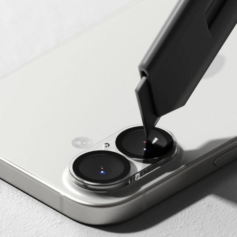 Ringke Camera Full Cover, skirta Apple iPhone 17, juoda (2 vnt.)