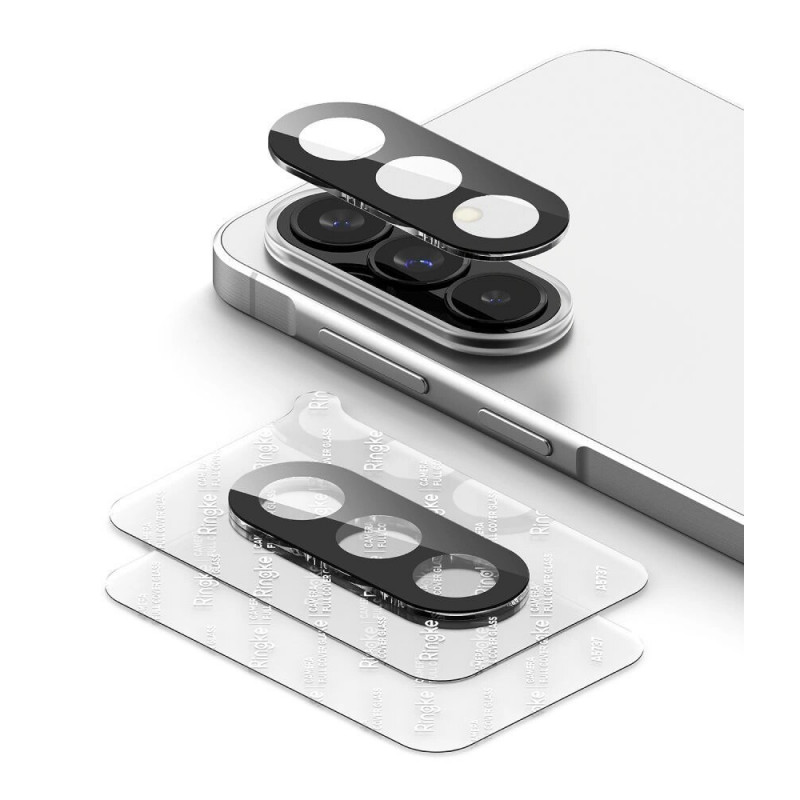 Ringke viso fotoaparato dangtelis, skirtas Samsung Galaxy A37 / A57 5G, juodas (2 vnt.)