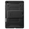 Spigen Tough Armor Pro ACS11827 planšetinio kompiuterio dėklas, skirtas Samsung Galaxy Tab S12+ 12.6 (X840 / X846b), juodas