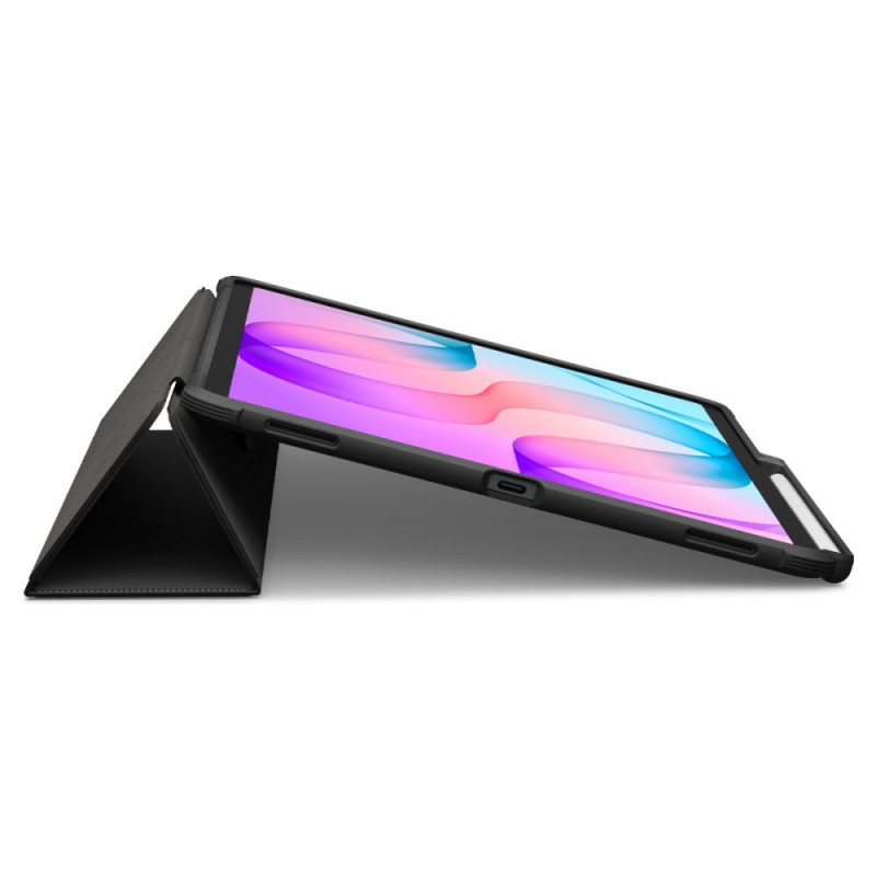 Spigen Rugged Armor ACS11822 planšetinio kompiuterio dėklas, skirtas Samsung Galaxy Tab S12+ 12.6 (X840 / X846b), matinė juoda