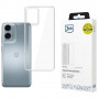 3MK Clear Case, skaidrus, skirtas Motorola Moto E14 / G04 / G24 Power / G24 4G