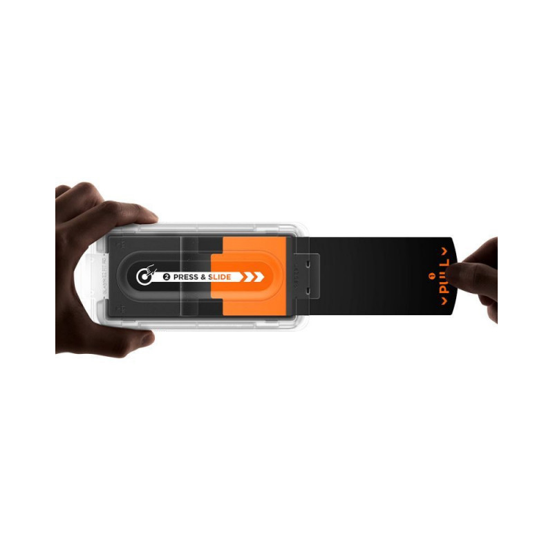 Spigen Glas.tR EZ Fit Pro AC privatumo ekrano apsauga, skirta Samsung Galaxy Z Fold 7 / 8 Ultra