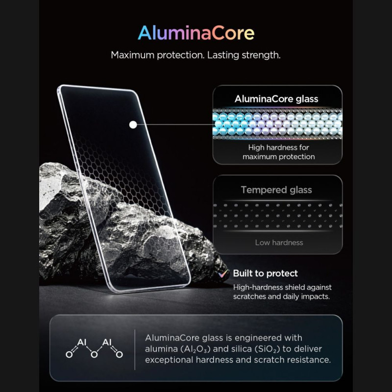 Spigen Glas.tR EZ Fit Pro AC privatumo ekrano apsauga, skirta Samsung Galaxy Z Fold 7 / 8 Ultra