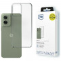 3mk Clear Case Motorola Moto G55 5G išmaniojo telefono dėklas, permatomas