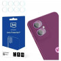 3MK Lens Protection hibridinis fotoaparato objektyvo stiklas, skirtas Motorola Moto G55 5G (4 vnt.)