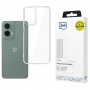 3mk Clear Case Motorola Moto G35 5G išmaniojo telefono dėklas, permatomas
