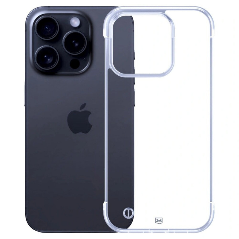 3mk Just20g Clear Case Apple iPhone 14 Pro Max išmaniojo telefono dėklas, permatomas