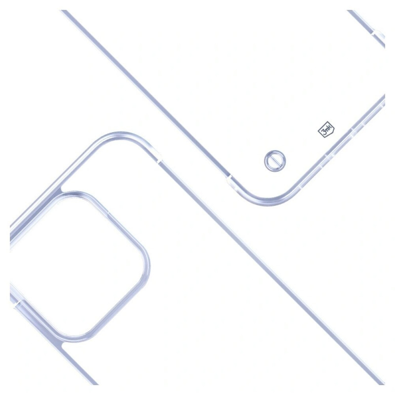 3mk Just20g Clear Case Apple iPhone 15 Pro Max išmaniojo telefono dėklas, permatomas