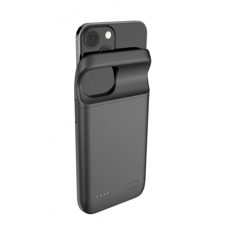 Tech-Protect PowerCase 4700 mAh dėklas su baterija, skirtas Apple iPhone 12 mini / 13 mini, juodas