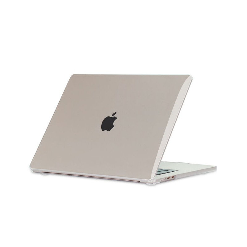 Tech-Protect Smartshell dėklas Apple MacBook Air 15 (2023), skaidriai permatomas
