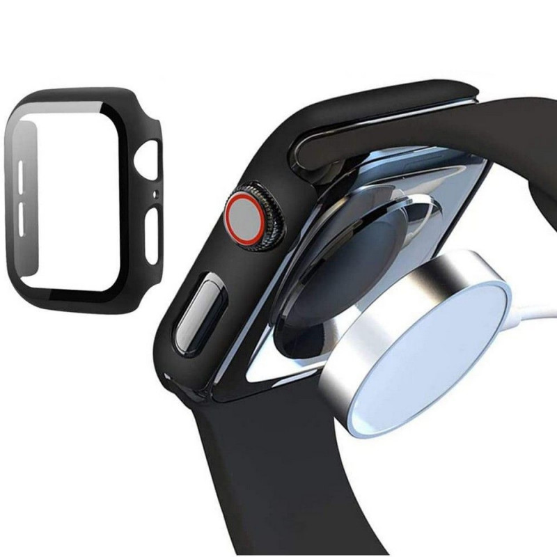Tech-Protect Defense360 dėklas, skirtas Apple Watch 4/5/6/7/8/9/SE 44/45 mm, juodas