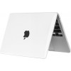 Tech-Protect SmartShell dėklas, skirtas Apple MacBook Air 13 2022-2024, skaidriai permatomas