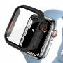 Tech-Protect Defense360 dėklas, skirtas Apple Watch 4/5/6/7/8/9/SE 44/45 mm, juodas/oranžinis