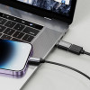 Tech-Protect UltraBoost USB-C / USB-A OTG adapteris, juodas