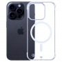 3mk Just20g MagCase Apple iPhone 15 Pro išmaniojo telefono dėklas, permatomas