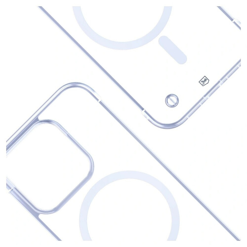 3mk Just20g MagCase Apple iPhone 15 Pro Max išmaniojo telefono dėklas, permatomas