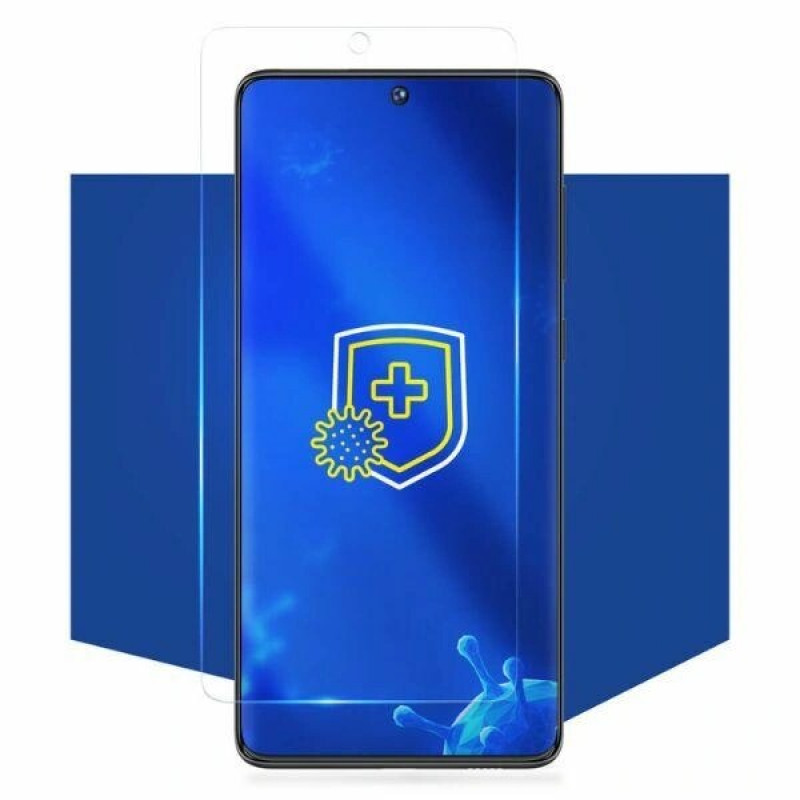 3MK SilverProtect+ antimikrobinė apsauginė plėvelė, skirta Motorola Edge 50 Neo