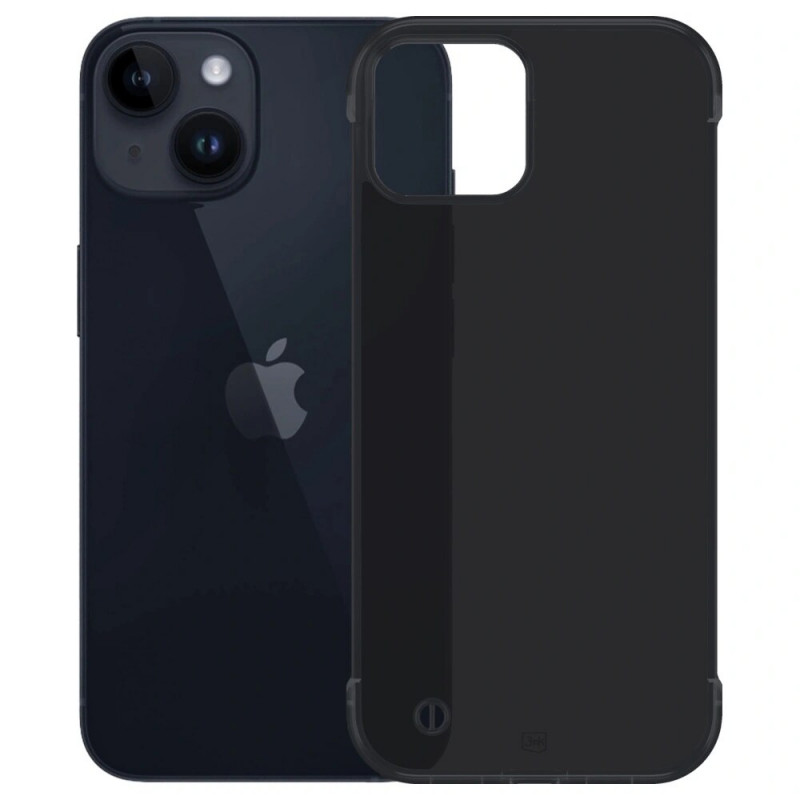 3mk Just20g Matt Case Apple iPhone 15 Plus išmaniojo telefono dėklas, matinis juodas