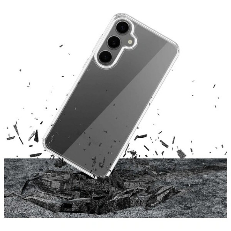 3MK Armor Case, skirta Samsung Galaxy S25+, permatomas, polikarbonatas