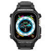 Spigen Rugged Armor Pro apyrankė su korpusu, skirta Apple Watch Ultra 1 / 2 / 3 49 mm, juoda