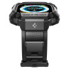 Spigen Rugged Armor Pro apyrankė su korpusu, skirta Apple Watch Ultra 1 / 2 / 3 49 mm, juoda