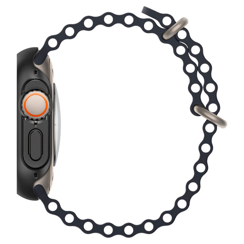 Spigen Thin Fit Apple Watch Ultra 1 / 2 / 3 49 mm dėklas, juodas