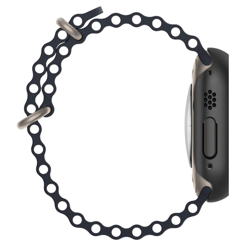Spigen Thin Fit Apple Watch Ultra 1 / 2 / 3 49 mm dėklas, juodas